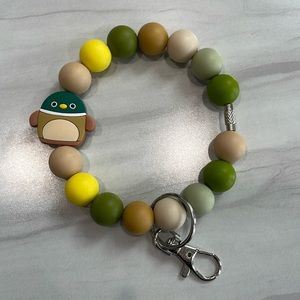 Duck Silicone Key Ring